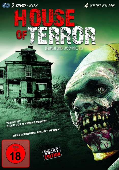 House of Terror (4 Filme auf 2 DVDs), 2 DVDs
