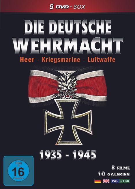 Die Deutsche Wehrmacht 1935-1945, DVD