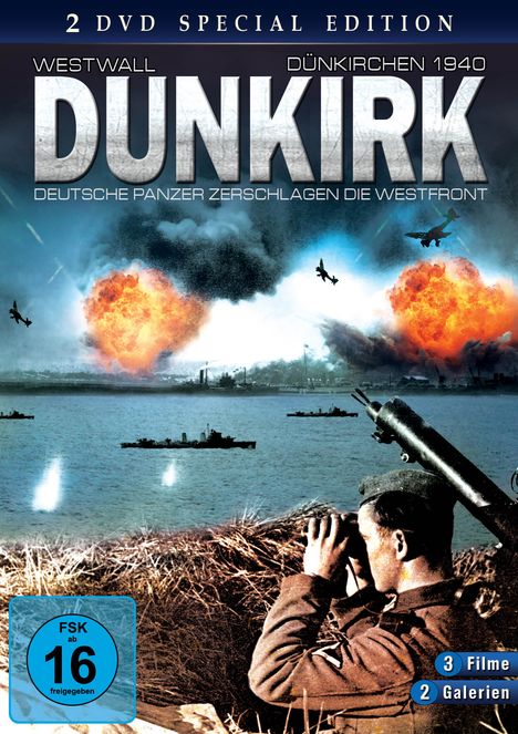 Dunkirk - Westfeldzug 1940, 2 DVDs