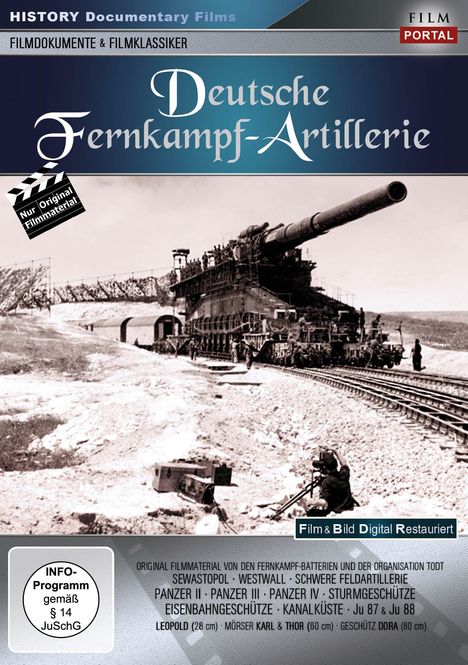 Deutsche Fernkampf-Artillerie, DVD