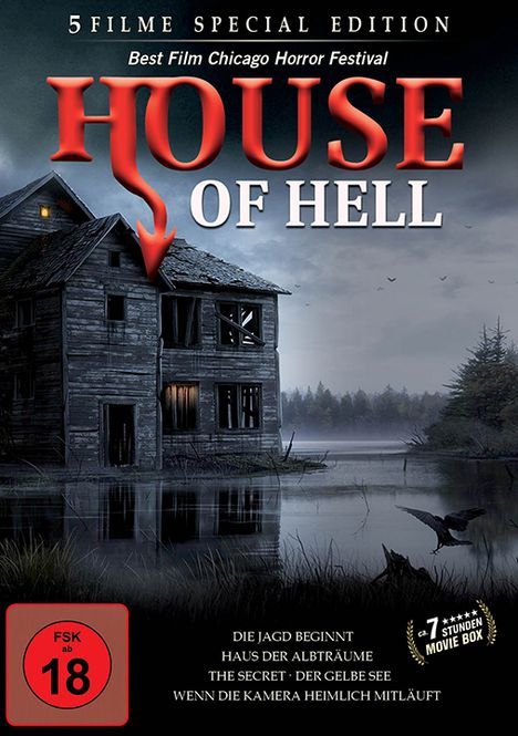House of Hell (5 Filme auf 3 DVDs), 3 DVDs