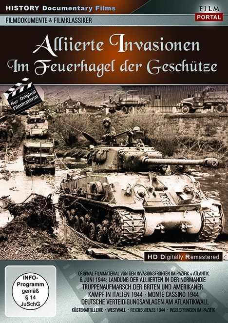 Alliierte Invasionen, DVD