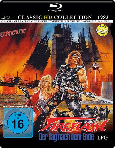 Fireflash - Der Tag nach dem Ende (Blu-ray &amp; DVD), 1 Blu-ray Disc und 1 DVD