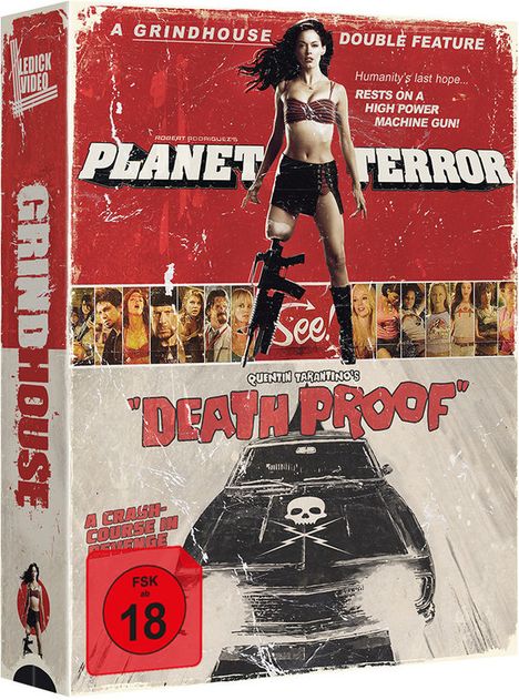 Grindhouse (Tape Edition) (Blu-ray), 2 Blu-ray Discs