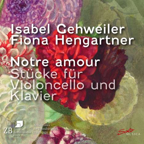 Isabel Gehweiler - Notre amour, CD