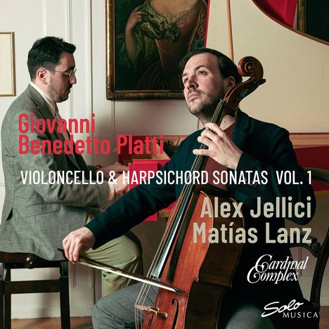 Giovanni Benedetto Platti (1697-1763): Cello- &amp; Cembalosonaten Vol.1, CD