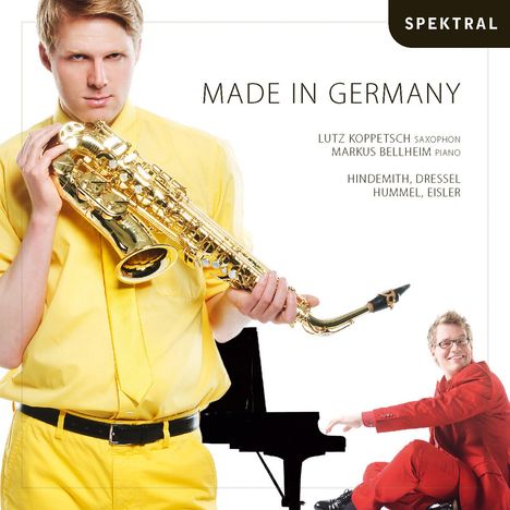 Musik für Saxophon &amp; Klavier "Made in Germany", CD