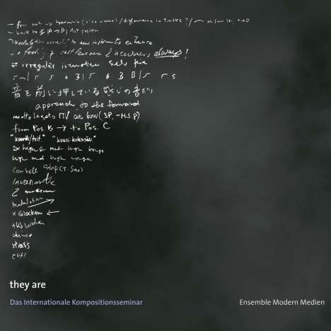 Ensemble Modern - They Are (Das Internationale Kompositionsseminar), 2 CDs