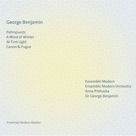 George Benjamin (geb. 1960): Palimpsests für Orchester, CD