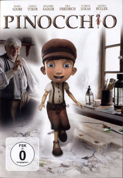 Pinocchio (2013), DVD