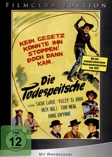 Die Todespeitsche, DVD