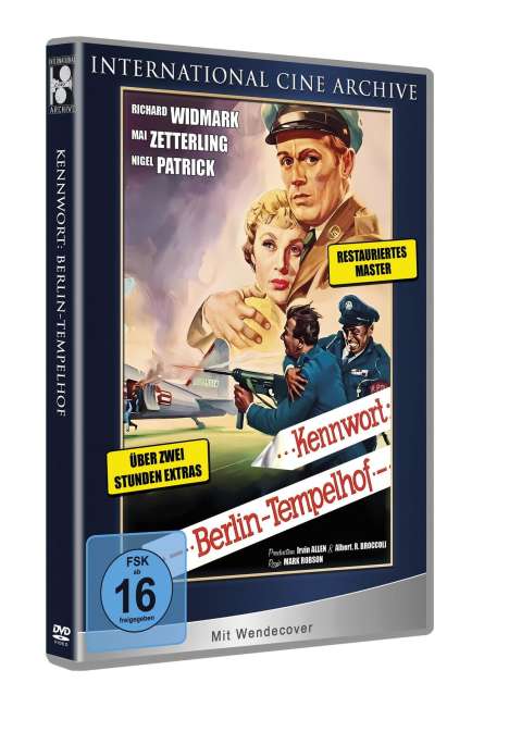 Kennwort: Berlin-Tempelhof, DVD