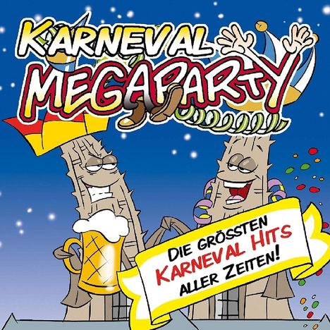 Domrocker: Karneval Megaparty, 2 CDs