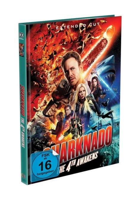 Sharknado 4 (Blu-ray &amp; DVD im Mediabook), Blu-ray Disc
