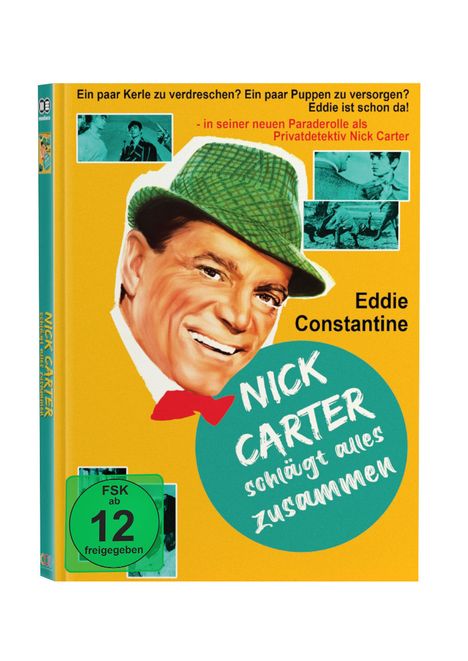 Nick Carter schlägt alles zusammen (Blu-ray &amp; DVD im Mediabook), 1 Blu-ray Disc und 1 DVD