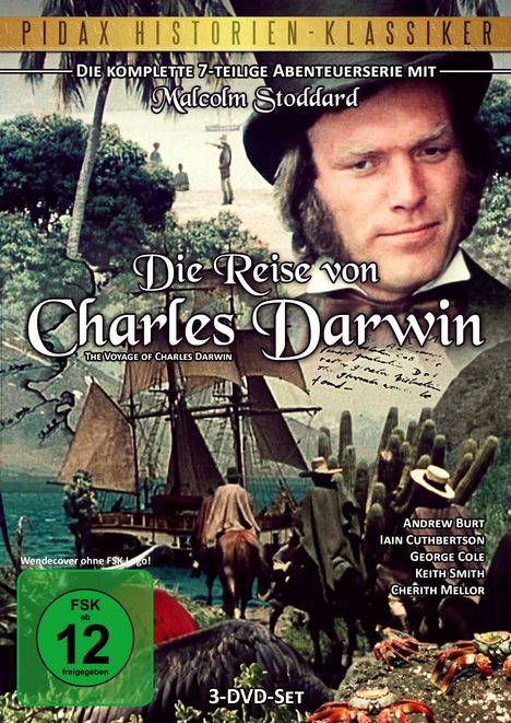 Die Reise von Charles Darwin, 3 DVDs