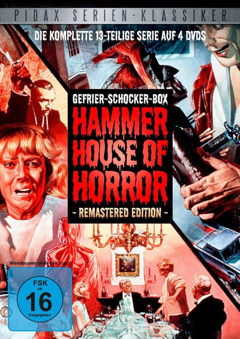 Gefrier-Schocker-Box: Hammer House of Horror (Komplette Serie), 4 DVDs