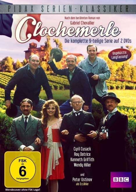 Clochemerle (Komplette Serie), 3 DVDs