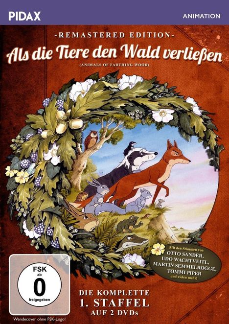 Als die Tiere den Wald verließen Staffel 1, 2 DVDs