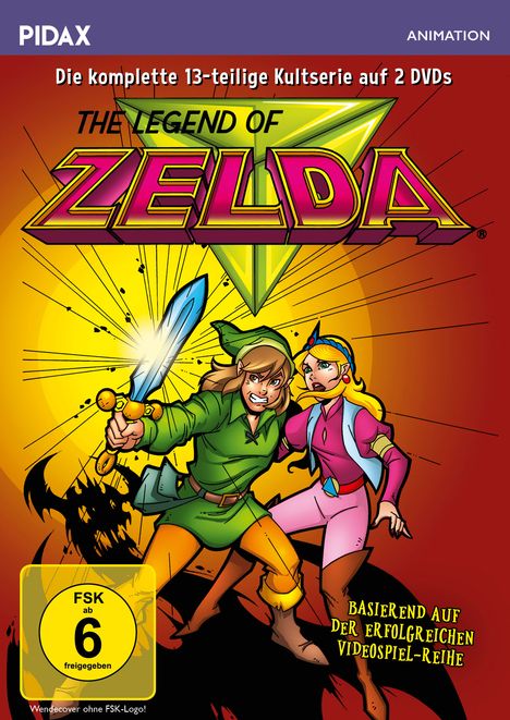 The Legend of Zelda, 2 DVDs