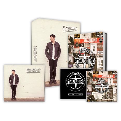 Staubkind: Alles was ich bin (Limited Fan Box), 4 CDs