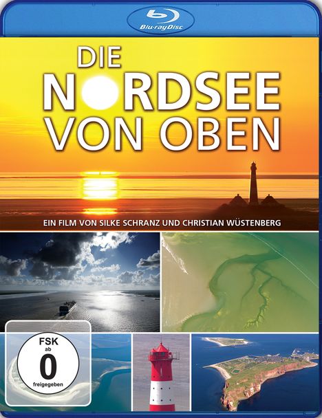 Die Nordsee von oben (Blu-ray), Blu-ray Disc