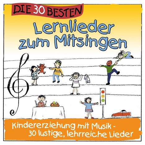 Die 30 besten Lernlieder zum Mitsingen, CD