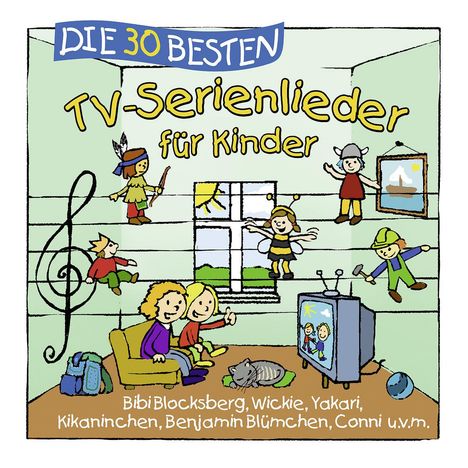 Die 30 besten TV-Serienlieder, CD