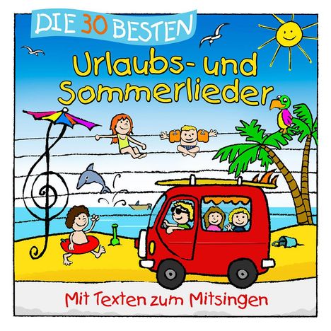 Die 30 besten Urlaubs- und Sommerlieder, CD