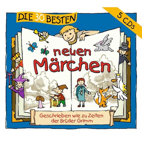 Die 30 besten neuen Märchen, 5 CDs