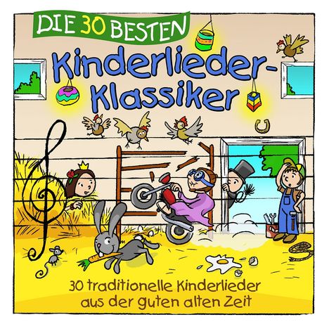 Die 30 Besten Kinderlieder-Klassiker, CD