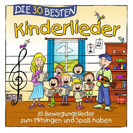 Simone Sommerland, Karsten Glück &amp; Die Kita-Frösche: Die 30 besten Kinderlieder, CD