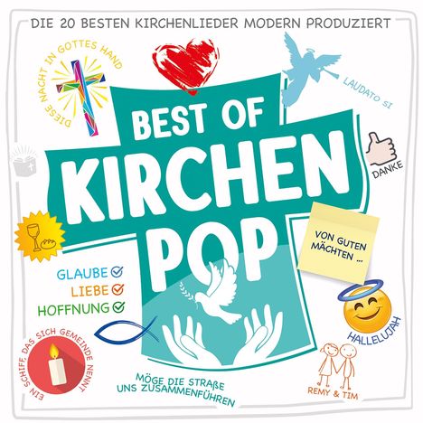 Remy &amp; Tim: Best Of Kirchenpop: Die 20 besten Kirchenlieder modern produziert, CD