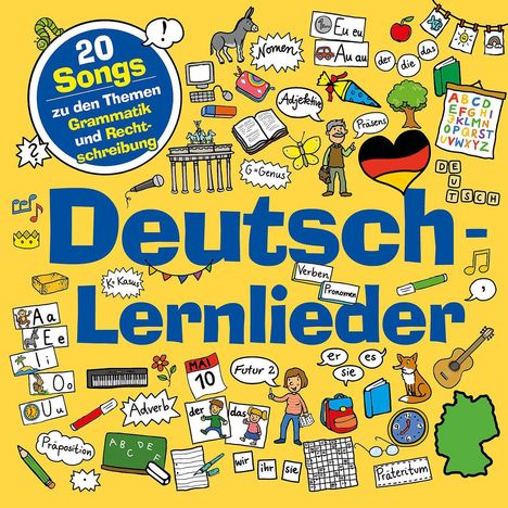Deutsch - Lernlieder, CD