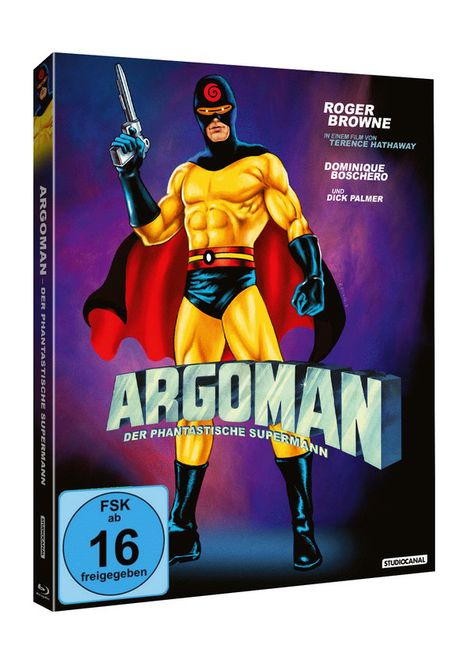 Argoman - Der phantastische Supermann (Blu-ray), Blu-ray Disc