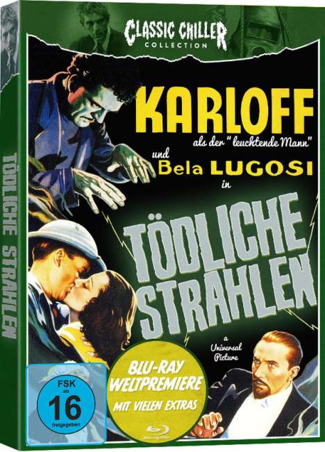 Tödliche Strahlen (Blu-ray), Blu-ray Disc