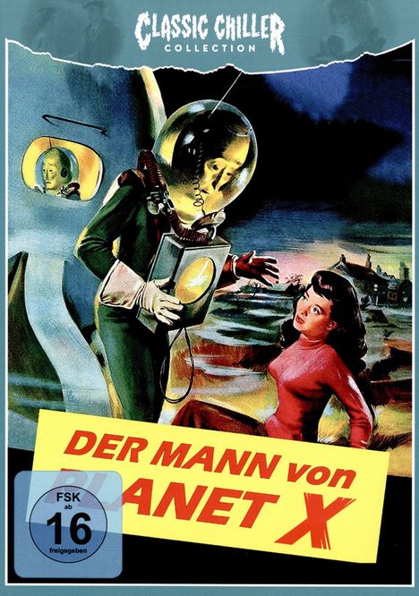 Der Mann von Planet X (Blu-ray), 1 Blu-ray Disc und 1 CD