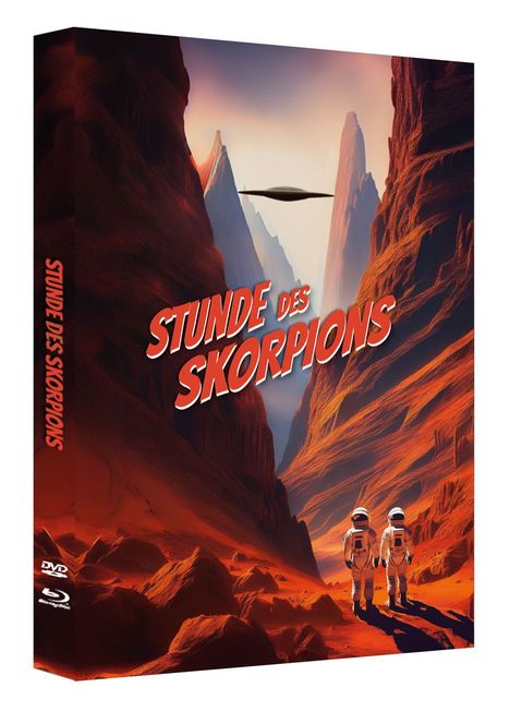 Stunde des Skorpions (Blu-ray), 1 Blu-ray Disc und 1 DVD