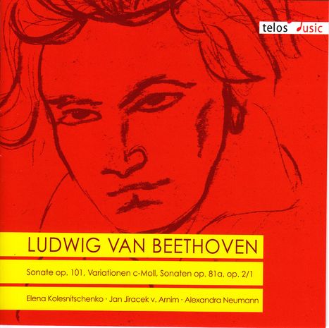 Ludwig van Beethoven (1770-1827): Klaviersonaten Nr.1,26,28, CD