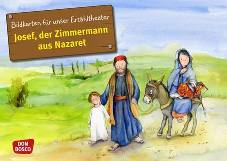 Klaus-Uwe Nommensen: Josef, der Zimmermann aus Nazaret. Kamishibai Bildkartenset., Diverse