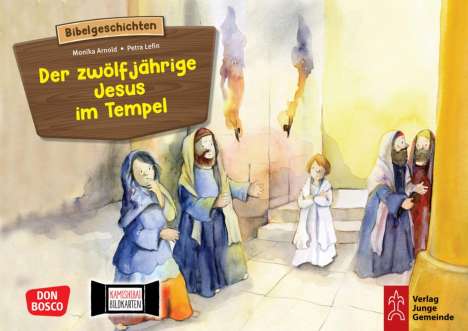 Monika Arnold: Der zwölfjährige Jesus im Tempel. Kamishibai Bildkartenset., Diverse