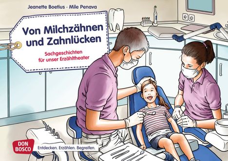 Jeanette Boetius: Von Milchzähnen und Zahnlücken. Kamishibai Bildkartenset., Diverse