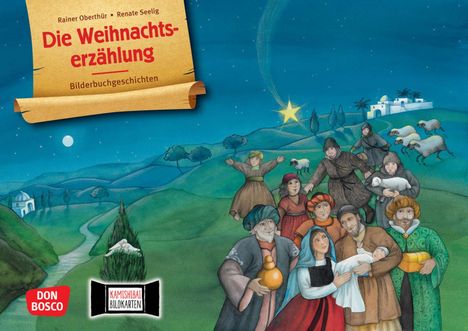 Rainer Oberthür: Die Weihnachtserzählung. Kamishibai Bildkartenset., Diverse