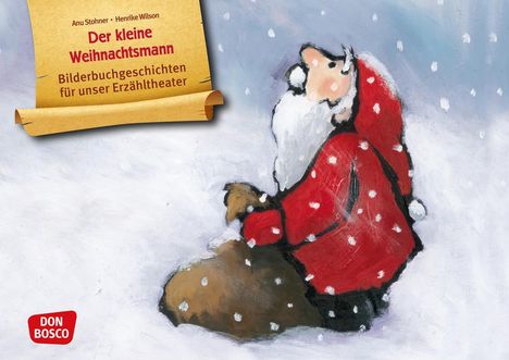 Anu Stohner: Der kleine Weihnachtsmann. Kamishibai Bildkartenset., Diverse
