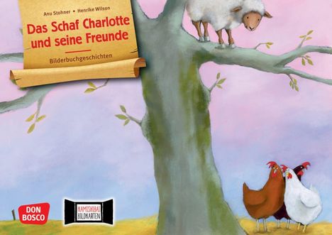 Anu Stohner: Das Schaf Charlotte und seine Freunde. Kamishibai Bildkartenset, Diverse