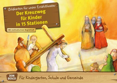Barbara Jaud: Der Kreuzweg für Kinder in 15 Stationen. Kamishibai Bildkartenset., Diverse