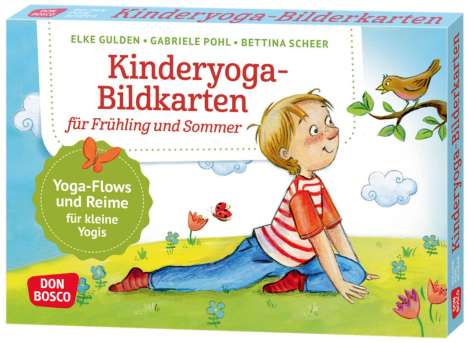 Elke Gulden: Kinderyoga-Bildkarten für Frühling und Sommer, Diverse
