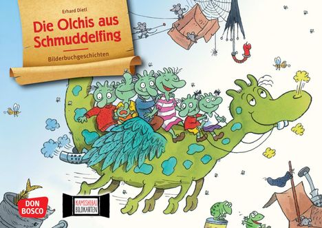 Erhard Dietl: Die Olchis aus Schmuddelfing. Kamishibai Bildkartenset, Diverse