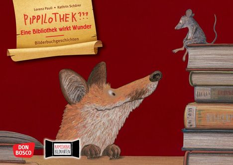 Lorenz Pauli: Pippilothek??? Eine Bibliothek wirkt Wunder. Kamishibai Bildkartenset, Diverse