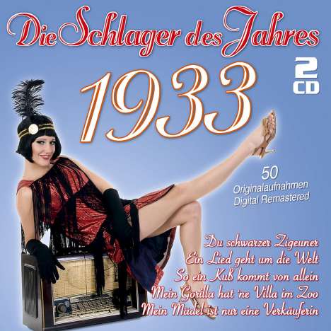 Die Schlager des Jahres 1933, 2 CDs